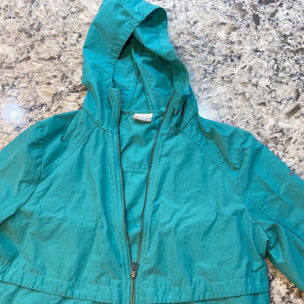 Columbia | Arch Cape III Jacket in Blue Green Size L Large - Picture 9 of 16